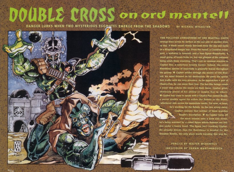 Double Cross on Ord Mantell appearance in Common Appearance