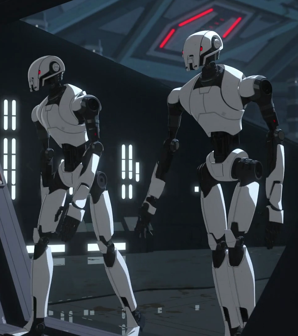 First Order security droid appearance in Common Appearance