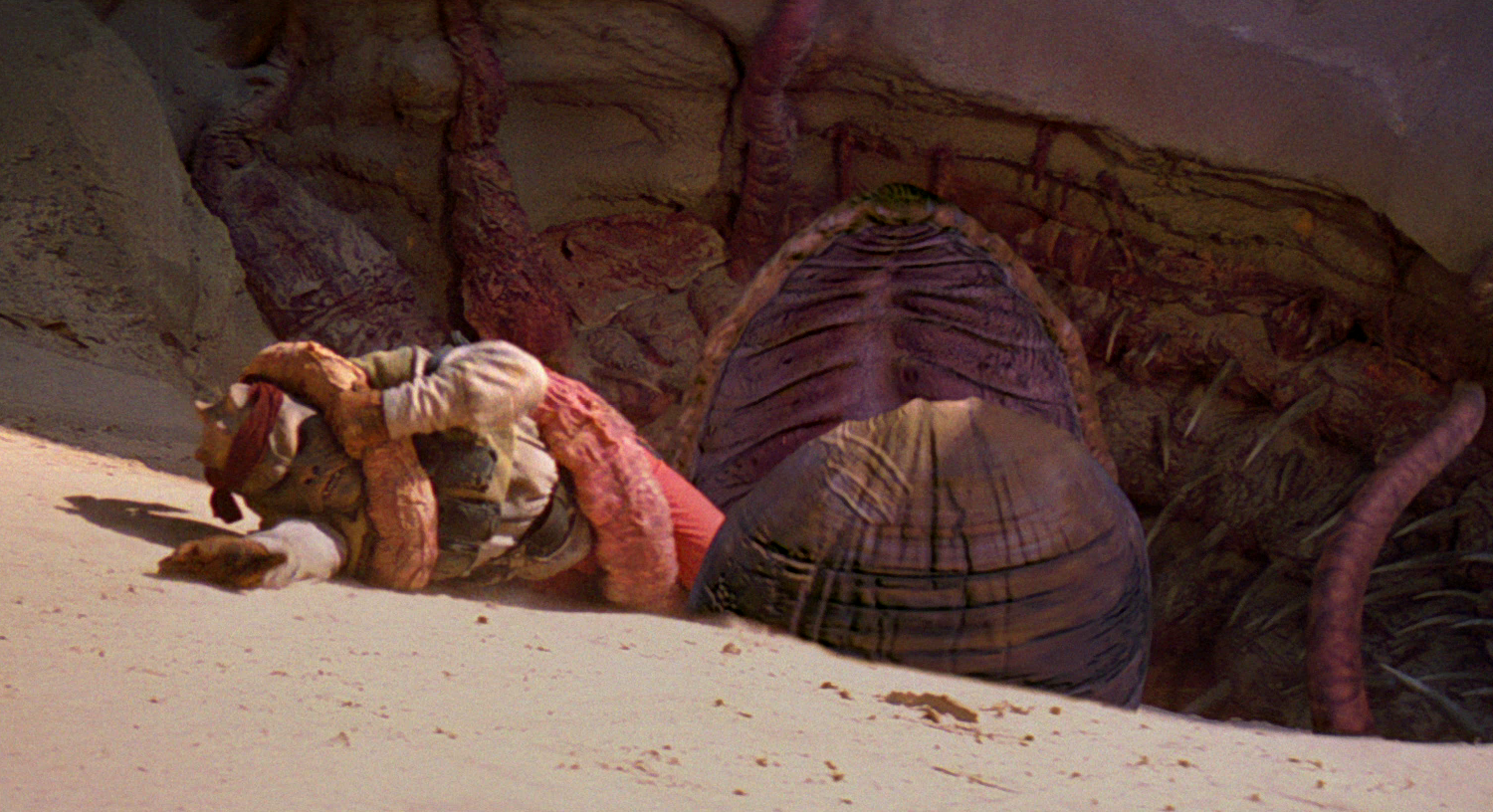 Kithaba was eaten by the sarlacc.