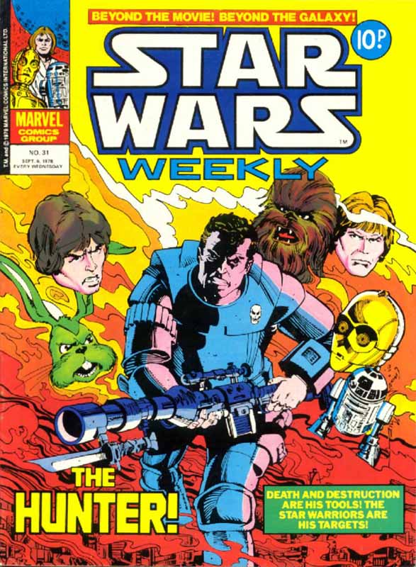 Star Wars Weekly 31 appearance in Common Appearance