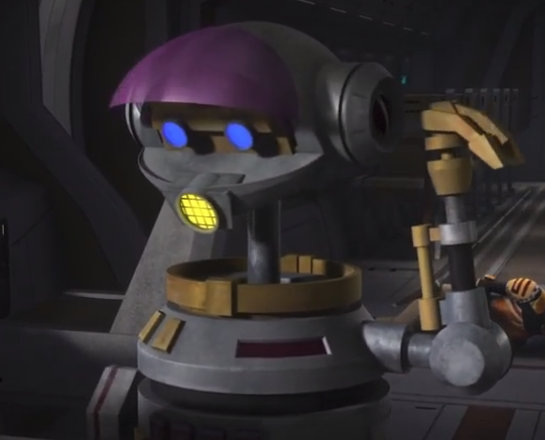 Unidentified RX-Series pilot droid  (Garel) appearance in Common Appearance