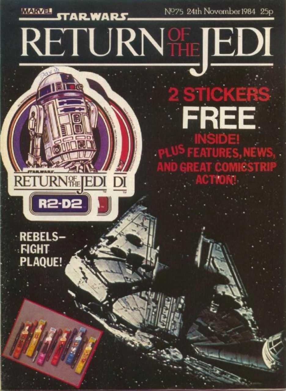 Return of the Jedi Weekly 75 appearance in Common Appearance