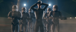 Enlisted stormtroopers were increasingly deployed across the galaxy as the clone army was gradually decommissioned.