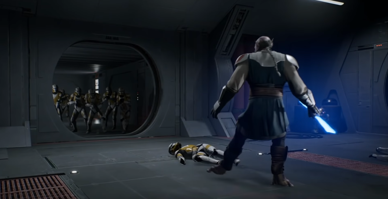 Tapal sacrificed his life to save his apprentice from the clone troopers who turned against them.