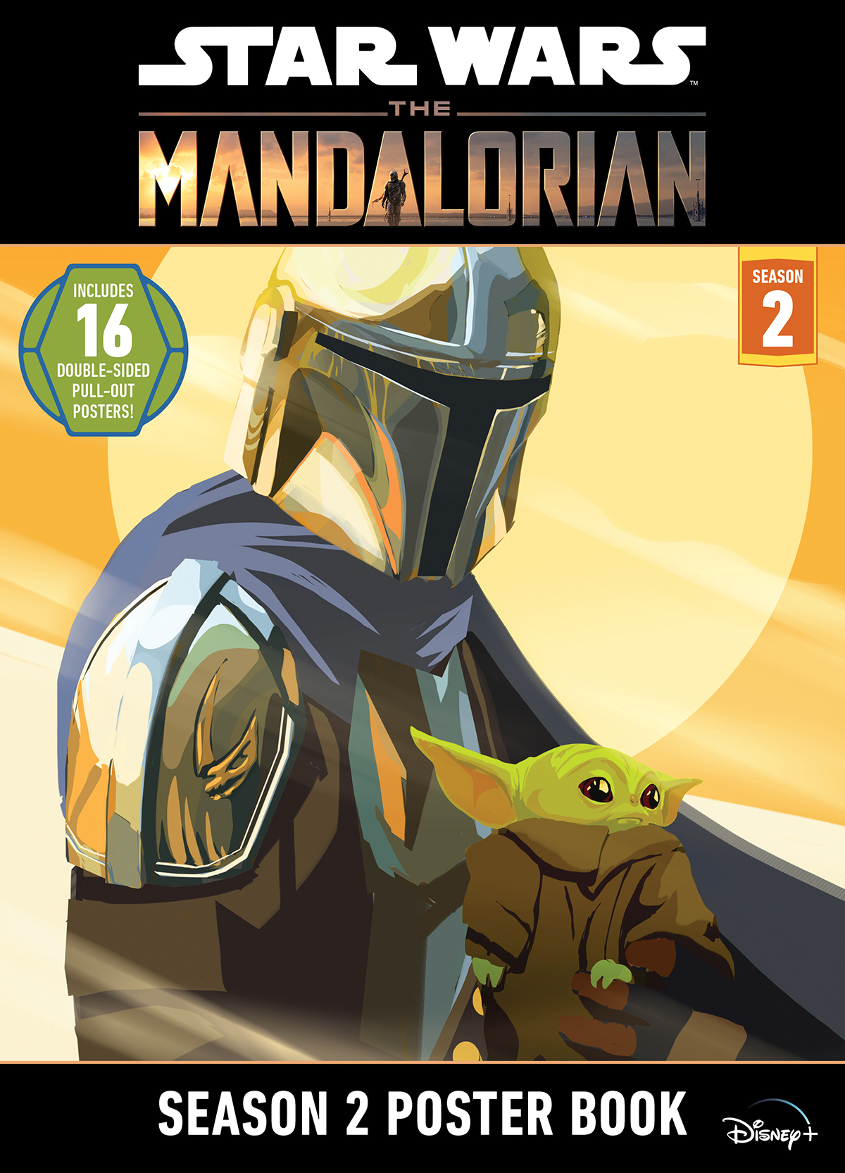 STAR WARS : THE MANDALORIAN / SEASON 3 CAST - 2 x 3 POSTER MAGNET jedi  grogu