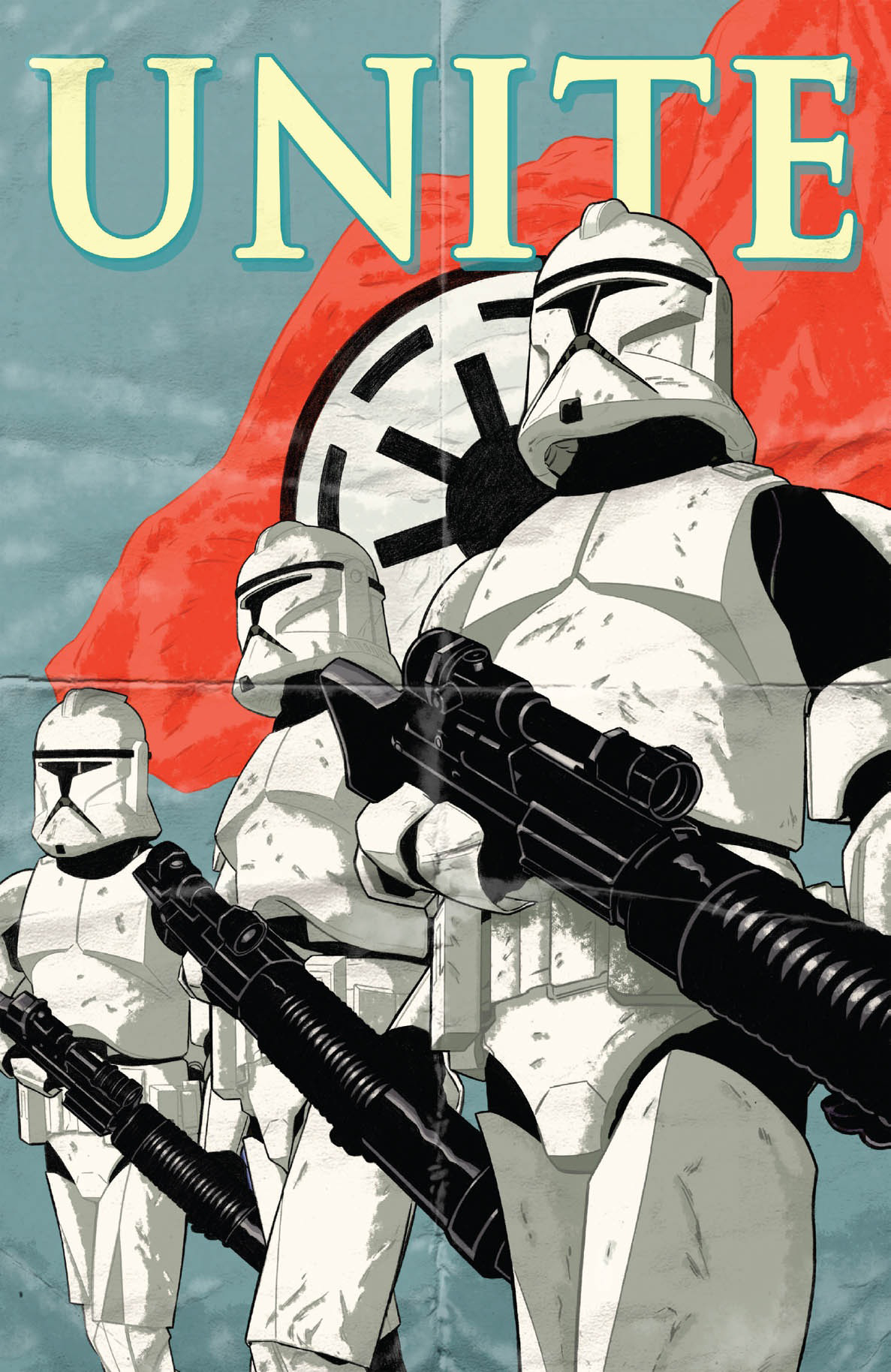 Clone troopers were used as tools of political propaganda during the Clone Wars.