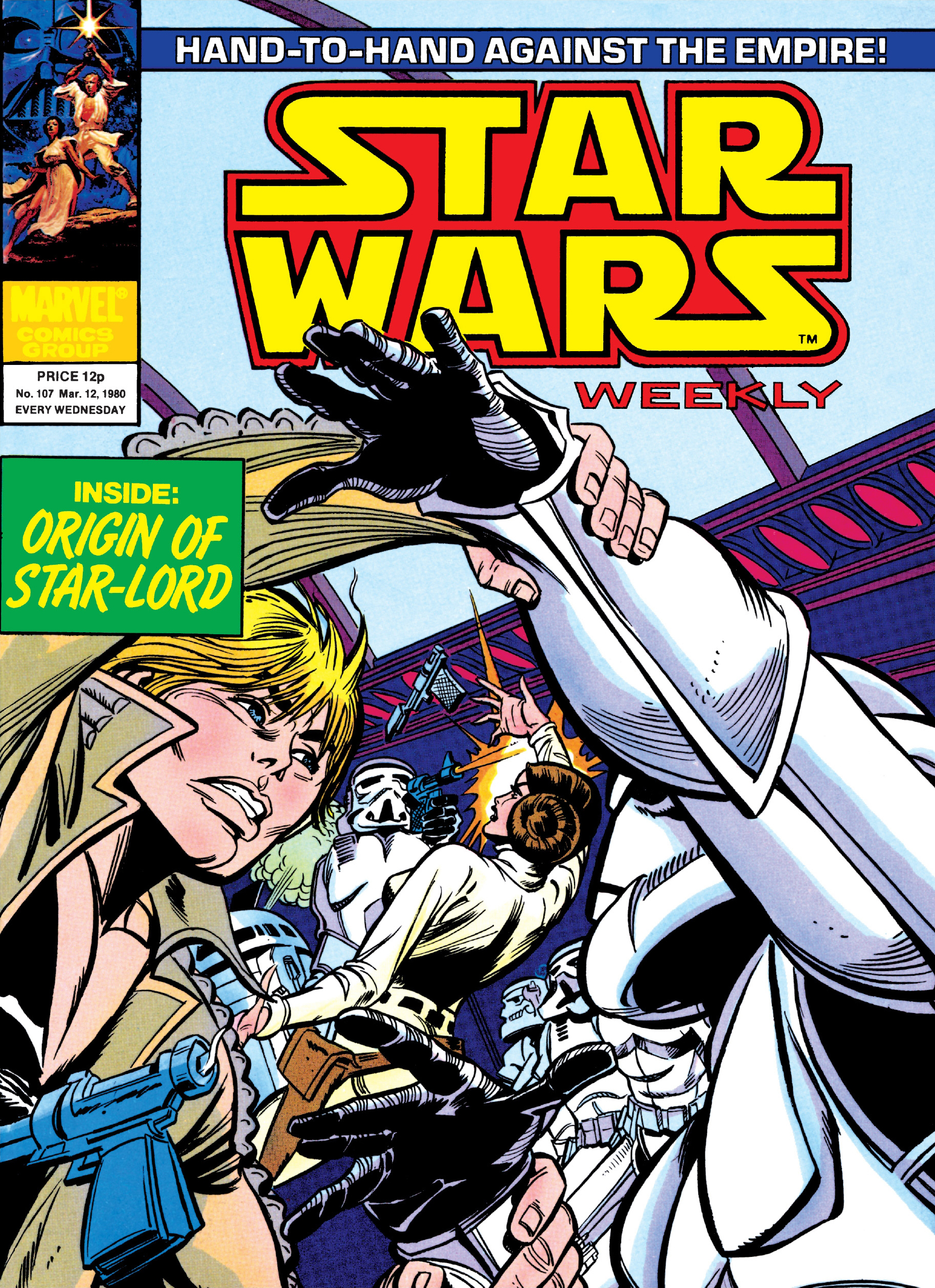 Star Wars Weekly 107 appearance in Common Appearance