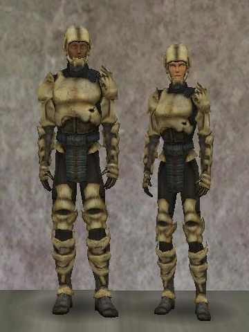 Bone armor appearance in Common Appearance