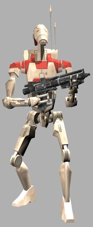 Non-player OOM security battle droid