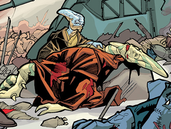 Master Tsui Choi mourns the death of his Padawan.