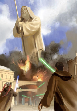 Battleofjedhastatuefall