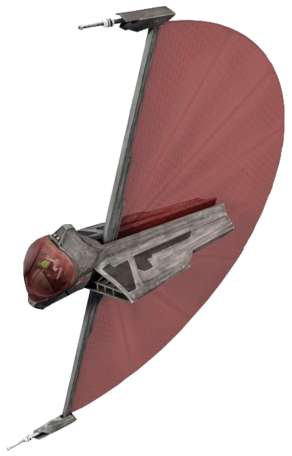 Ventress flew a Ginivex-class fanblade starfighter.