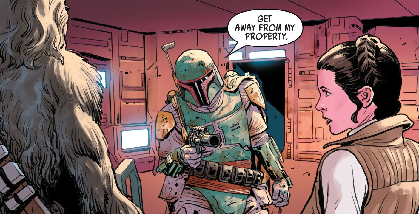 Fett re-encounter the rebels