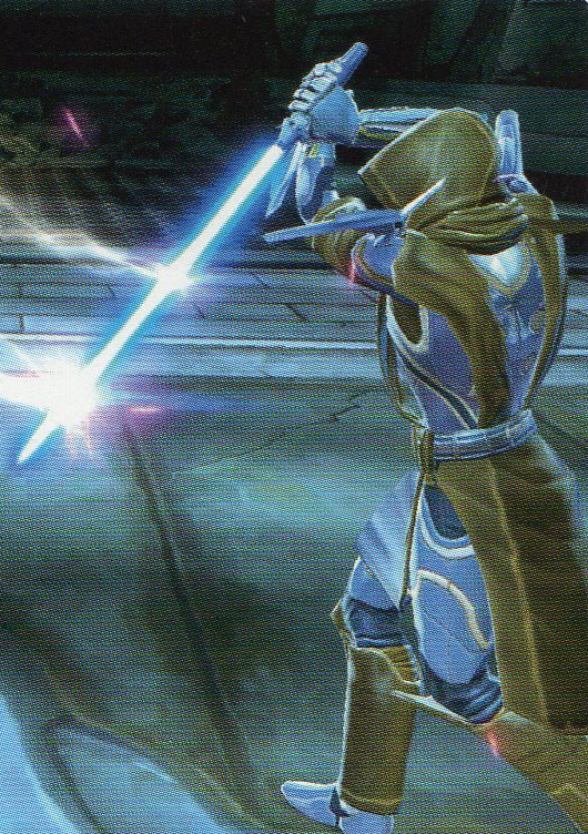 The player character used to depict the operation in Star Wars: The Old Republic Encyclopedia