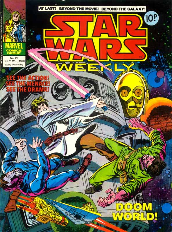 Star Wars Weekly 23 appearance in Common Appearance