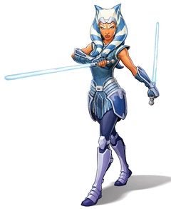 Ahsoka Tano in her Mandalorian battle outfit