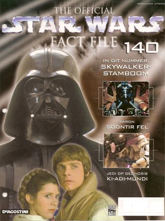 The Official Star Wars Fact File 140 appearance in Common Appearance