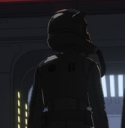 Unidentified female First Order TIE fighter pilot appearance in Common Appearance