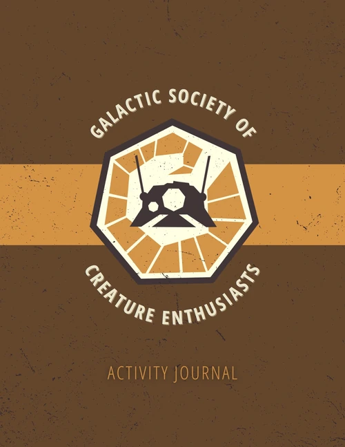 Galactic Society of Creature Enthusiasts Activity Book