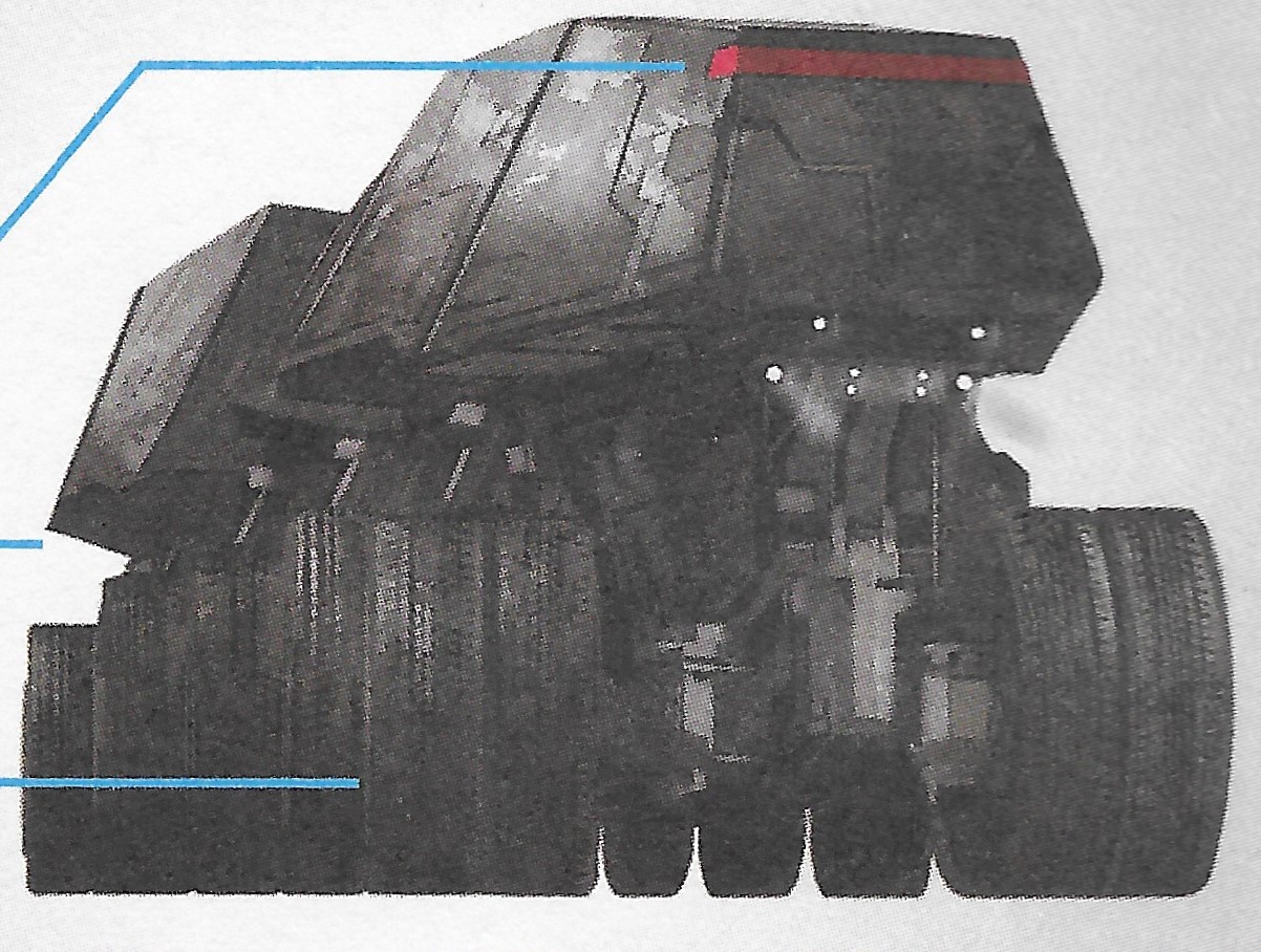 An HCVw A9 turbo tank as illustrated in The Rebel Files.