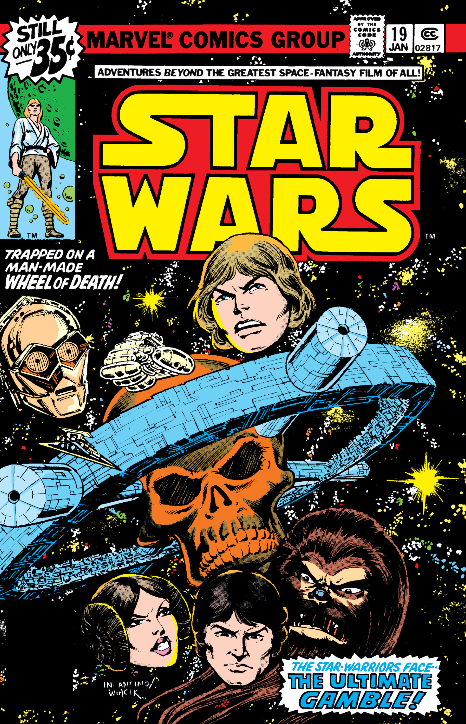 Star Wars (1977) 19 appearance in Common Appearance