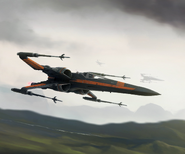 Poe Dameron X-wing XWM