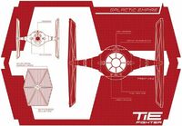 TIE fighter blueprints