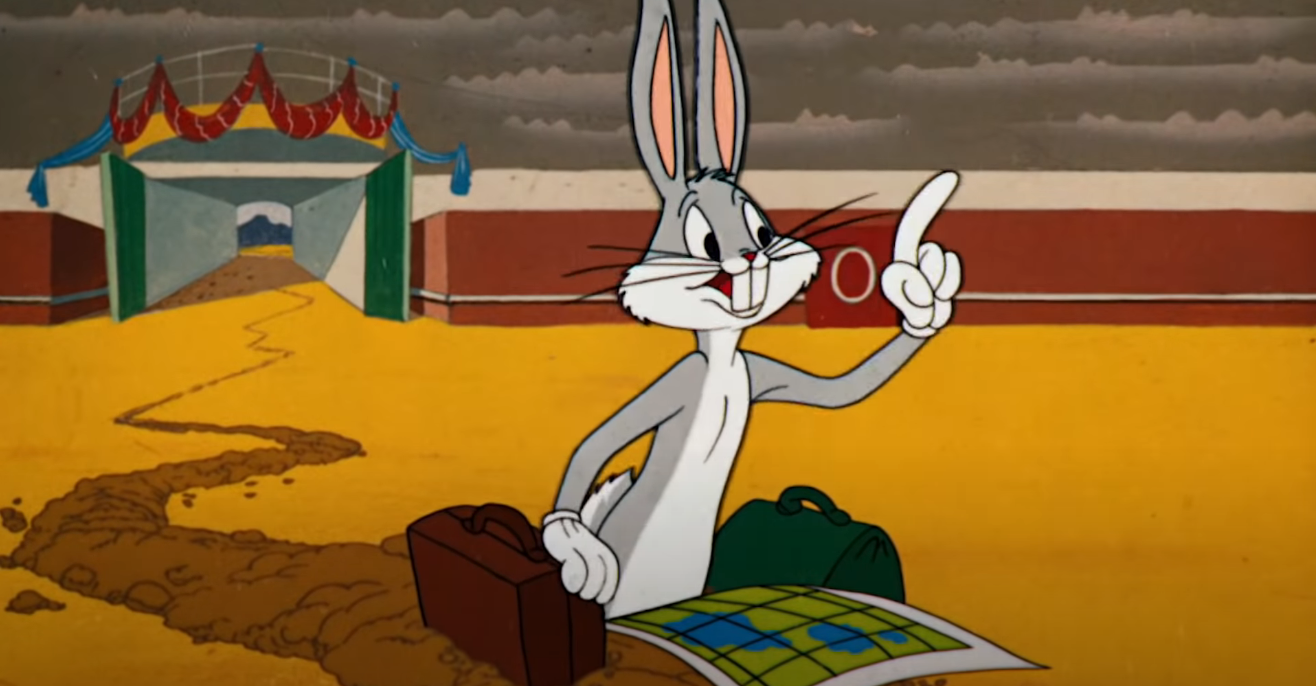 The name of the Coachelle system was chosen as a reference to a line in the cartoon short "Bully for Bugs" by the character Bugs Bunny (pictured).