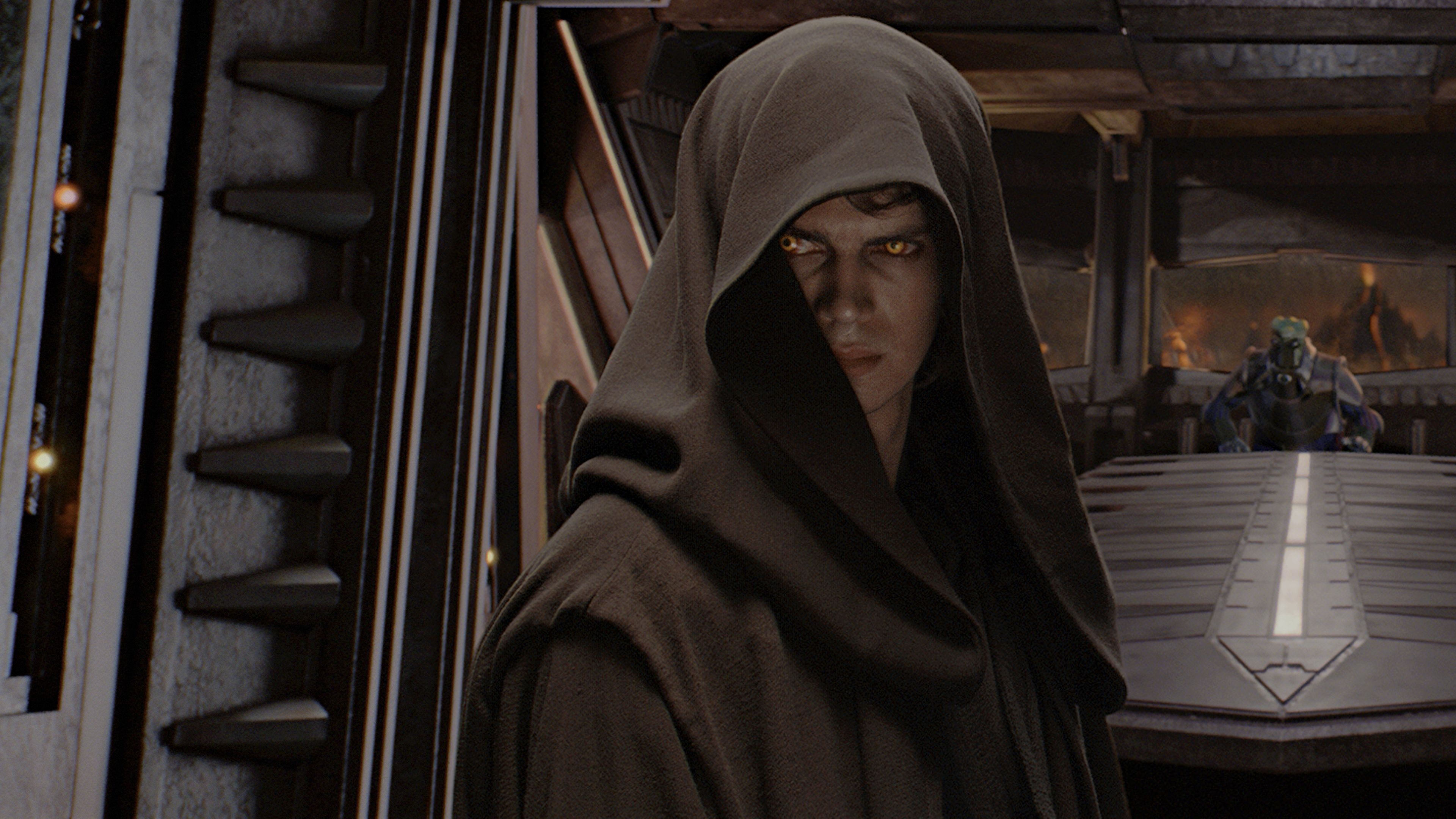 Isval defended the murders she carried out as acts of love, which reminded Darth Vader of his early days as a Sith Lord (the young Vader pictured).