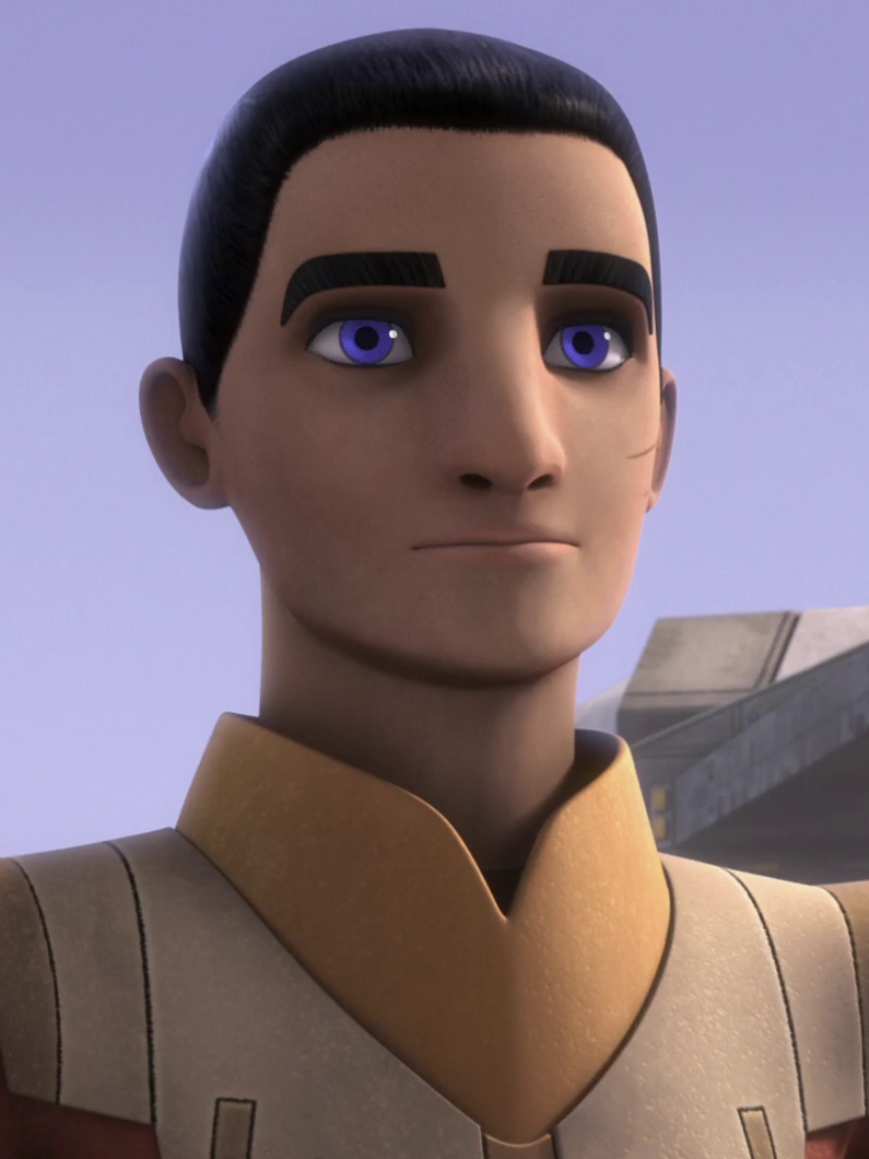 Ezra Bridger on Yavin 4 shortly before his return to Lothal