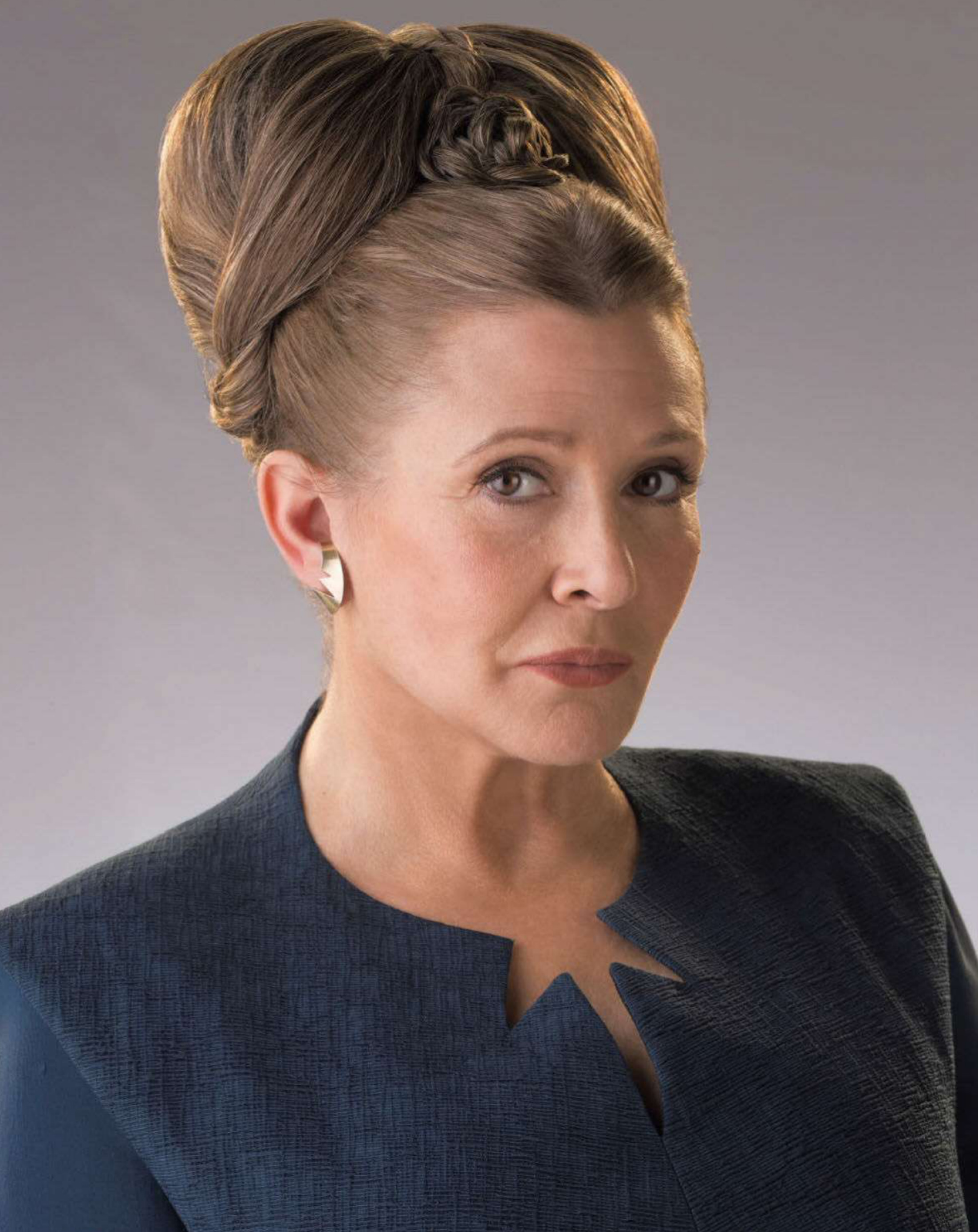 General Leia Organa, sentinel of the Republic, during her days as general of the Resistance