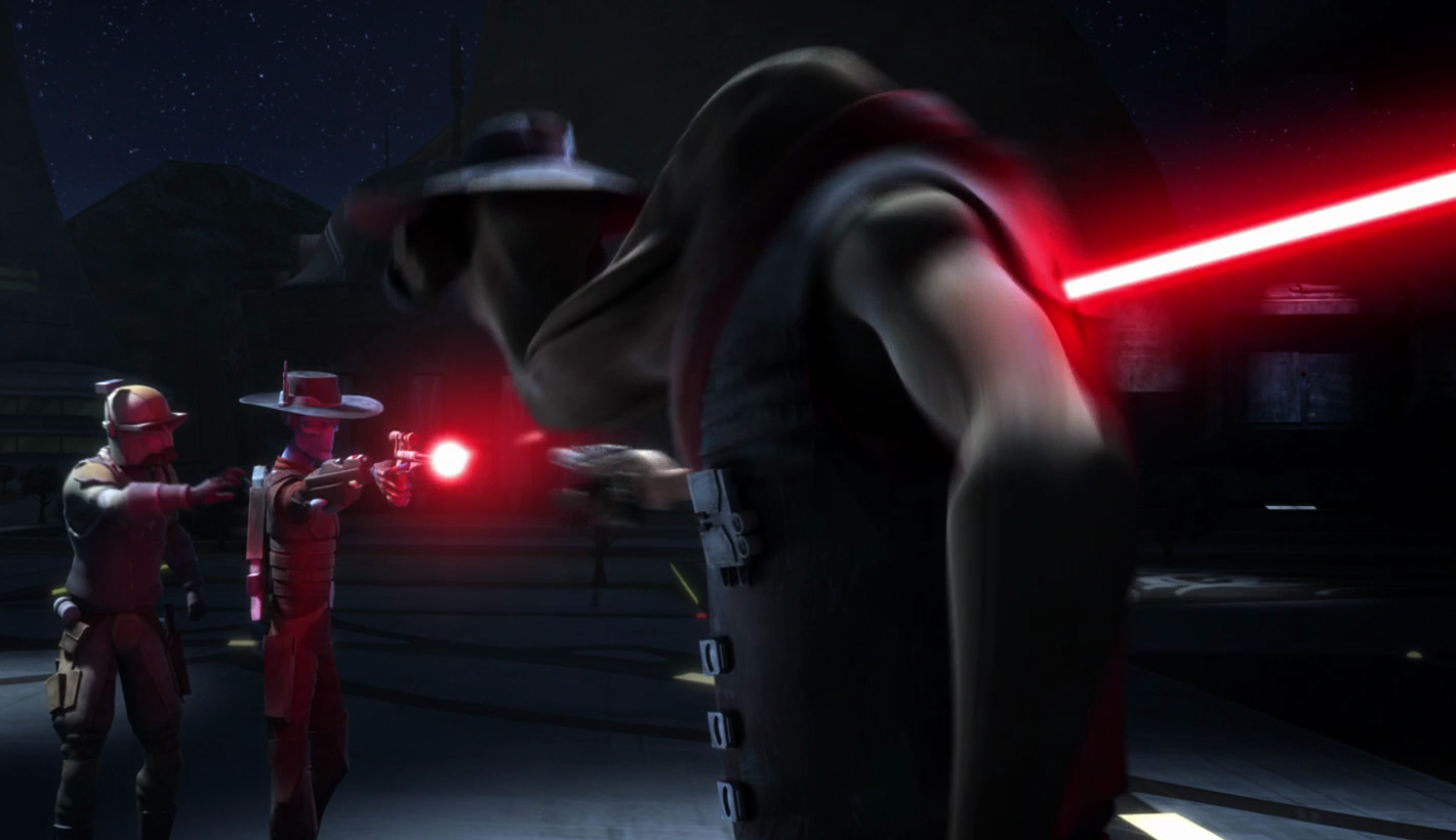 Bulduga was gunned down by Cad Bane over the matter of a hat.