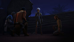 Fenn Rau believed in Sabine's strength to wield the Darksaber.