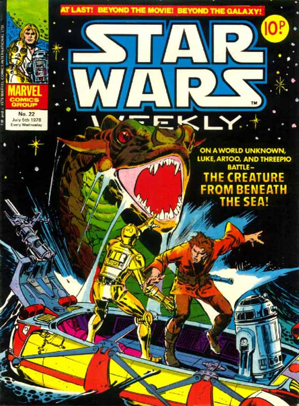 Star Wars Weekly 22 appearance in Common Appearance