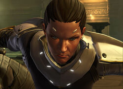 Senya Tirall in battle