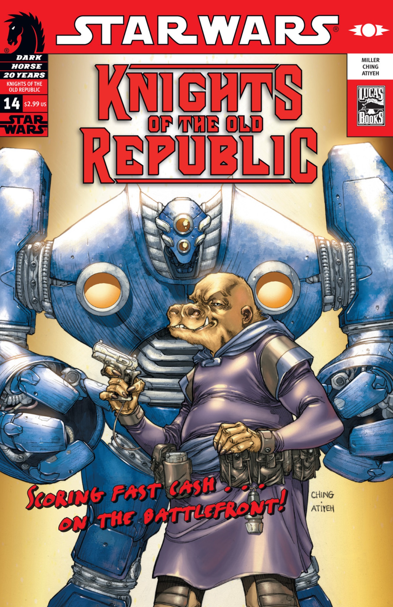 Knights of the Old Republic 14 appearance in Common Appearance