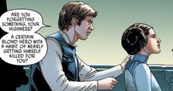 Solo reminds Organa