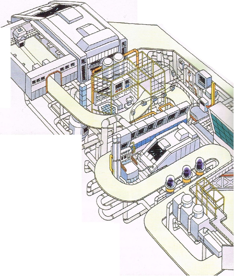 Schematics of Tokyo's Tomorrowland Starport