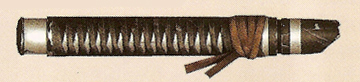 Kota's Jedi lightsaber served as a replacement for the apprentice's original weapon.