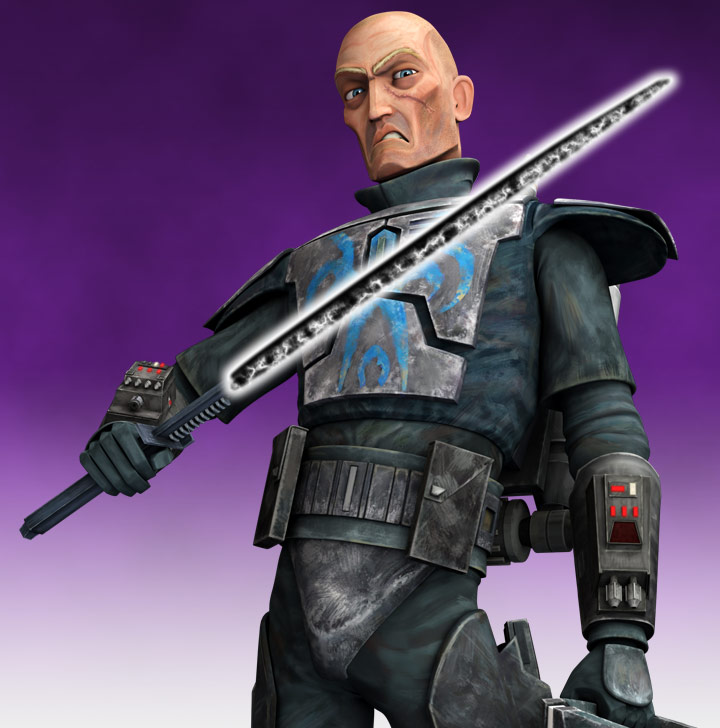 Mand'alor Pre Vizsla of the eponymous Mandalorian clan and house led the Death Watch.