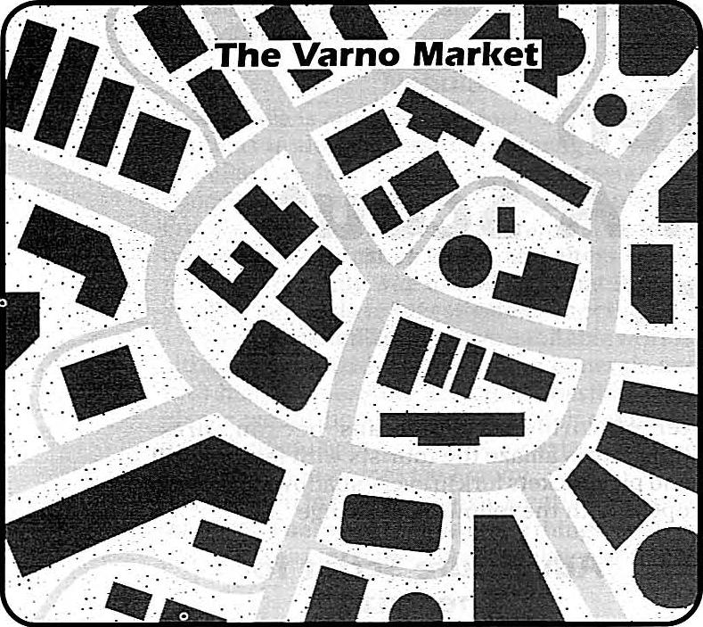 Layout of the Varno Market around 7 ABY.