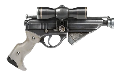 ランド・カルリジアンの改造型SE-14rピストル | Wookieepedia | Fandom