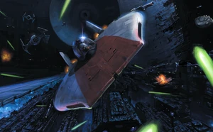 Crynyd sacrificed his life for the Rebellion, crashing his A-wing into the Executor.