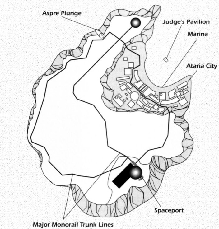 Spaceport  (Ataria Island) appearance in Common Appearance