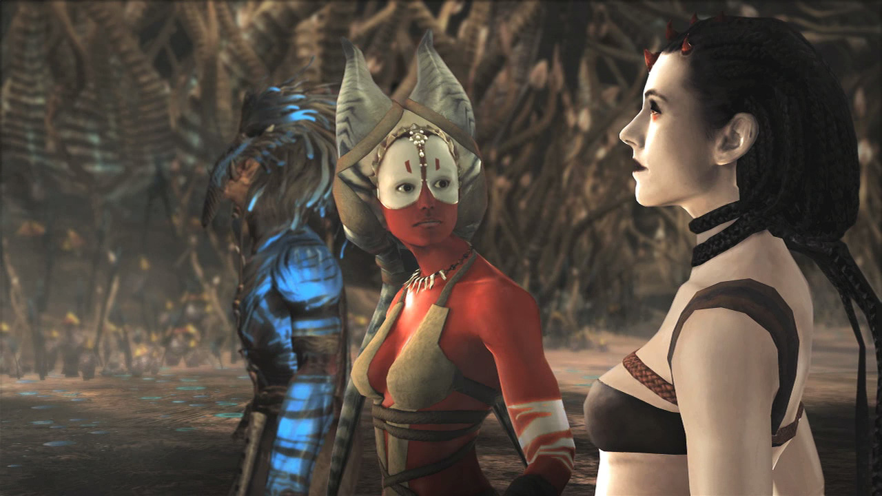 Maris Brood, Shaak Ti and a native Felucian