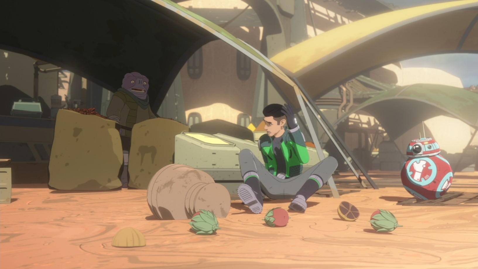 Darrb's stand appearance 