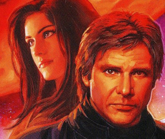 Han Solo and his daughter during the last year of the Yuuzhan Vong War.