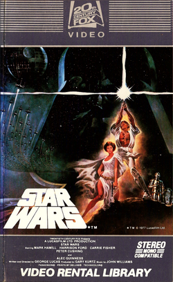 Star wars sale video box set