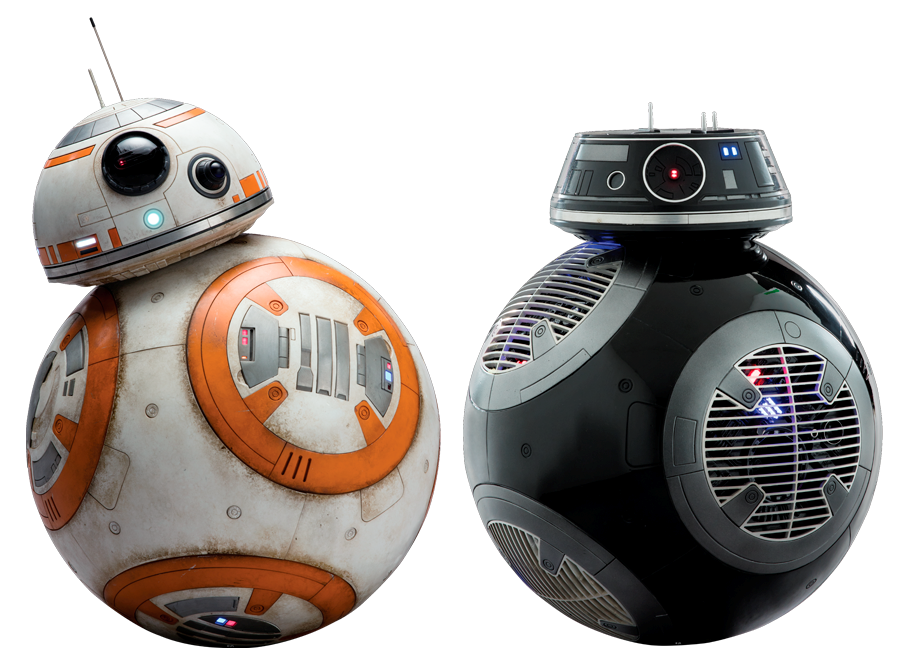 Like BB-8, BB-9E was a BB-series astromech droid.