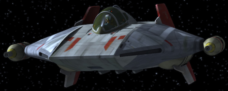 Hera's A-wing appearance in Common Appearance